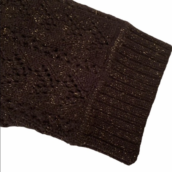 Style and Co Black Open Front Cardigan NWOT Size S - Picture 4 of 5